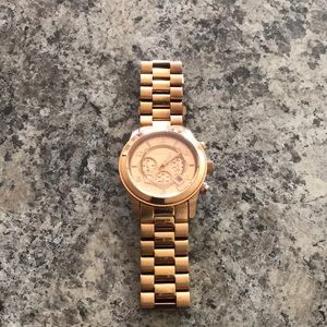 Michael Kors Men's 'Runway' Rose Gold Watch